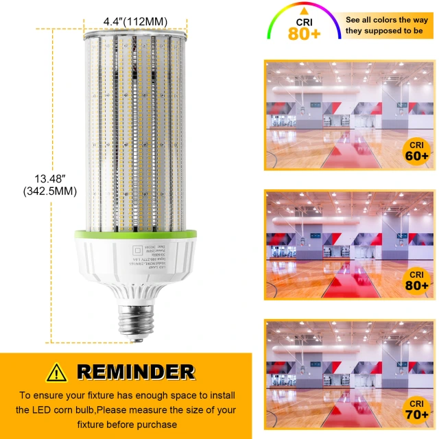 Ngtlight® 250W LED Corn Bulb Light E39 Base 35000Lm 3000~6500K Replace 1000W MH/HPS/HID/CFL