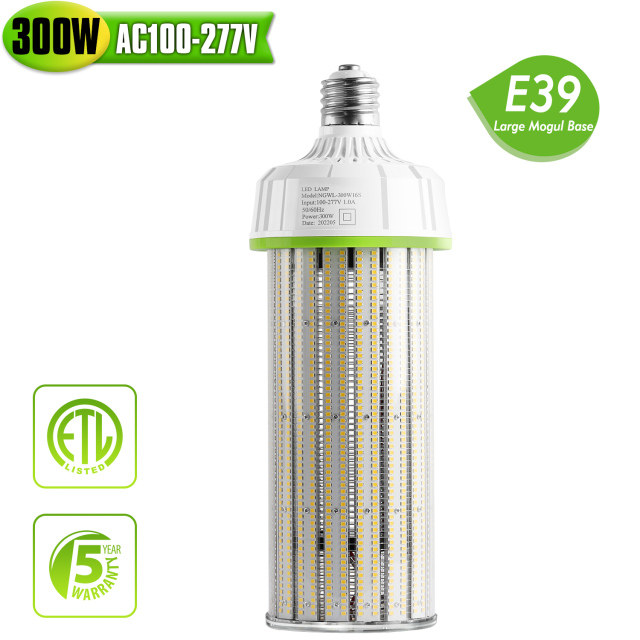 Ngtlight® 300W LED Corn Bulb Light E39 Base 42000Lm 3000~6500K Replace 1500W MH/HPS/HID/CFL