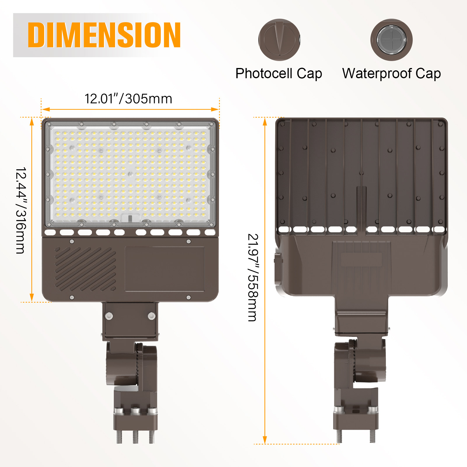 200W LED Parking Lot Light | Free Shipping from USA/CA | 5 Years