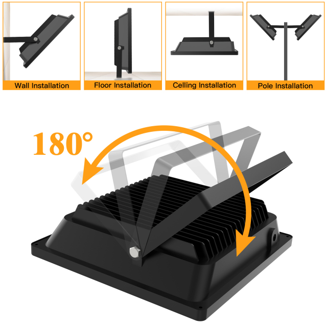 Ngtlight® 100W LED Flood Light Outdoor IP65 Waterproof 120 Degree Beam Angle 5 Years Warranty