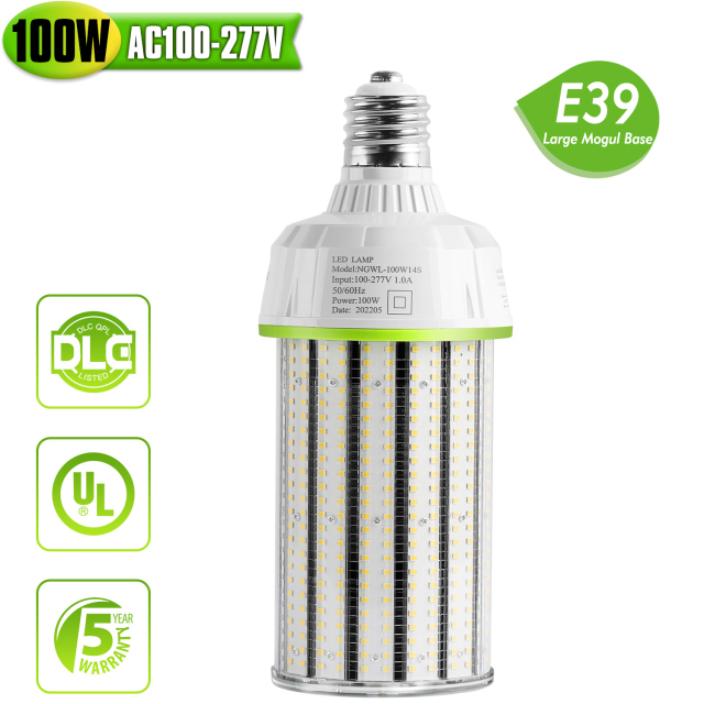 Ngtlight® 100W LED Corn Bulb Light E39 Base 14000Lm 3000~6500K Replace 250W MH/HPS/HID/CFL