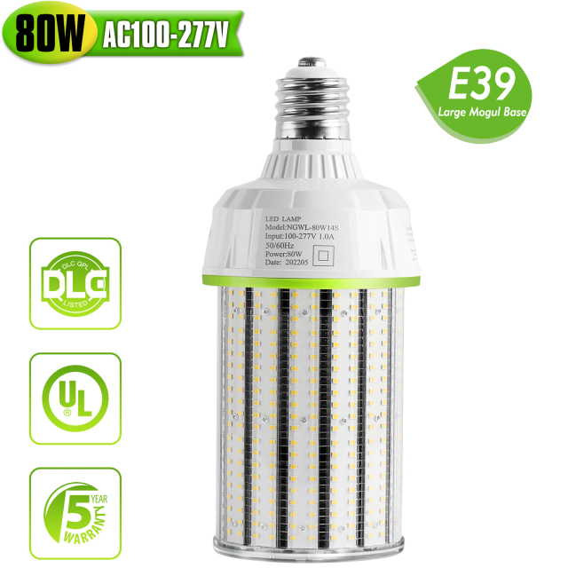 Ngtlight® 80W LED Corn Bulb Light E39 Base 11200Lm 3000~6500K 175W MH/HPS/HID/CFL