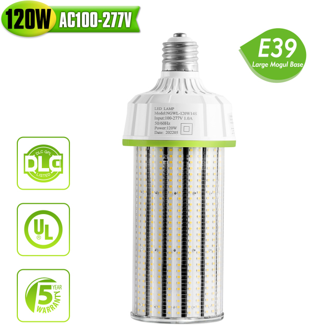 Ngtlight® 120W LED Corn Bulb Light E39 Base 16800Lm 3000~6500K Replace 400W MH/HPS/HID/CFL