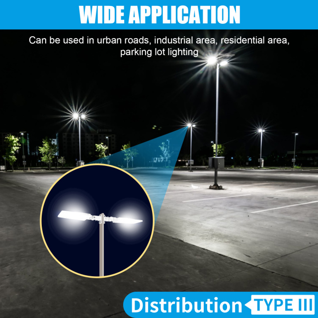 Ngtlight® 240W LED Parking Lot Lights 5000K IP65 LED Shoebox Pole Lights For Driveway Tennis Court Slip Fitter
