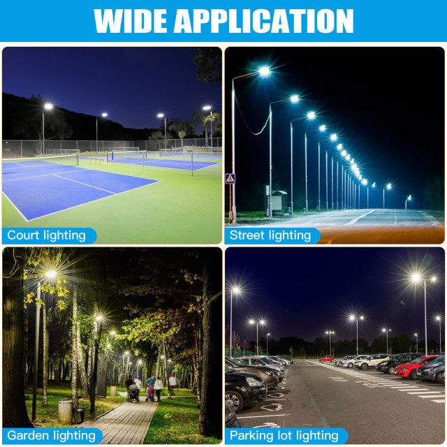 Ngtlight® 150W LED Parking Lot Lights 5000K IP65 LED Shoebox Pole Lights For Driveway Tennis Court Slip Fitter