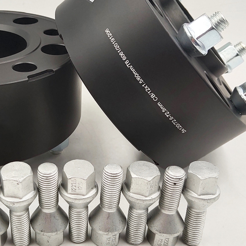 BOTRAK WAS bolt to stud 5x120 forged billet alloy aluminum wheel spacers fit bmw x5 e53