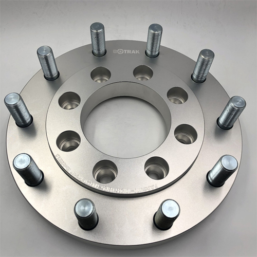 BOTRAK 8 lug to 10 lug 8x170 to 22.5" 24.5" semi wheel spacers adapters for F250 350 single wheel systems