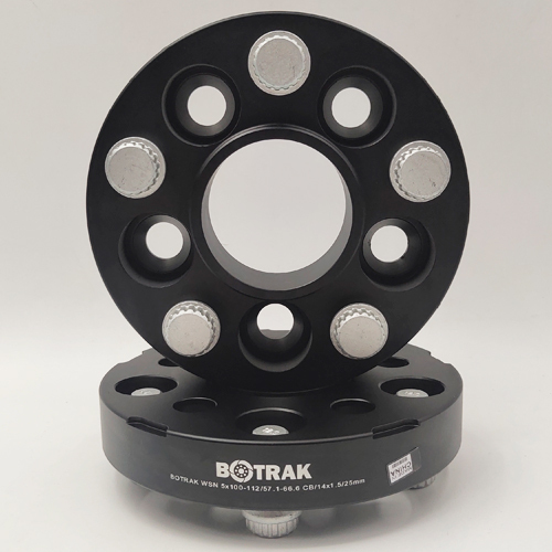 BOTRAK WSN 5x100 to 5x112 vw to audi wheel spacer adapter 57.1mm spacer bore to 66.6mm wheel bore