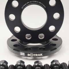 BOTRAK WS 10mm 10.5mm 12mm 12.5mm 15mm 17.5mm 20mm 25mm 5x112 wheel spacers 66.6mm bore fit audi mercedes benz