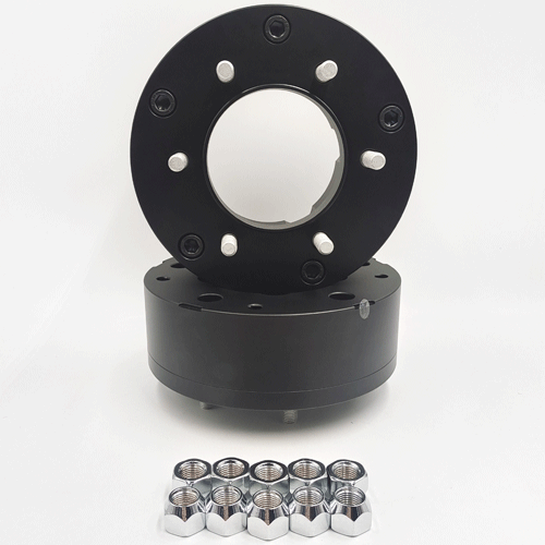 wheel and hub centric 5x165.1 to 6x139.7 5 lug to 6 lug wheel spacer adapters fit LR 90 110 defender range rover classic discory 1