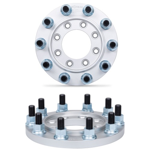 BOTRAK 8 to 10 lug 8x6.5 to 10x285 semi wheel adapters fit Chevrolet Silverado 1500 HD 2500 k2500 c3500 Avalanche 2500 gmc sierra 3500HD