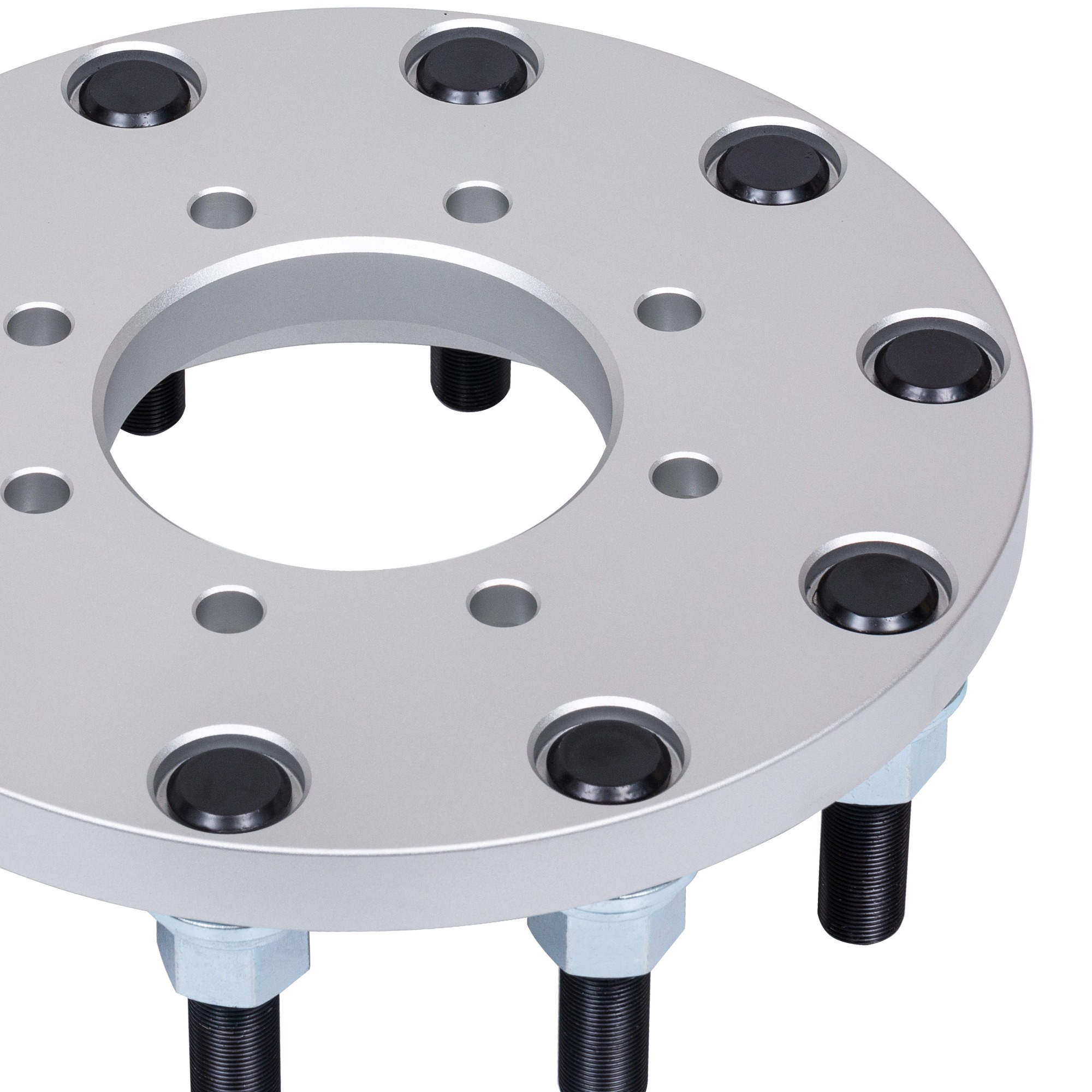 BOTRAK 8 lug to 10 lug 8x170 to 22.5" 24.5" 10x285 aluminum wheel adapter spacer fit ford f250 f350 dually