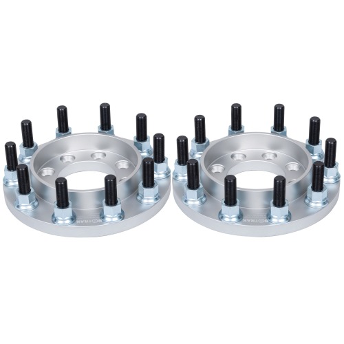 BOTRAK 8 lug to 10 lug 8x6.5 to 10x285 22.5" 24.5" dually wheel adapters spacers fit GMC Savana 2500 3500 Chevy Suburban 2500 Silverado 3500 HD
