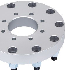 BOTRAK 8 lug to 10 lug 8x6.5 to 22.5" 24.5" forged aluminum semi wheel adapters fit F250 F350
