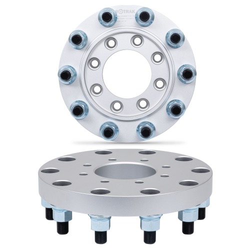 BOTRAK true forged alloy t6 6061 8x6.5 to 10x285 22.5" 24.5 semi truck wheel adapters spacers fit ford f250 f350