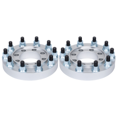 BOTRAK 8 lug to 10 lug 8x170 to 22.5" 24.5" forged aluminum semi wheel adapters fit F250 F350