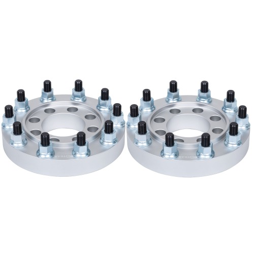 BOTRAK 8 to 10 lug 8x6.5 to 22.5" 24.5" 10x285 semi wheel spacer adapter fit dodge ram 2500 3500 1500 Ramcharger