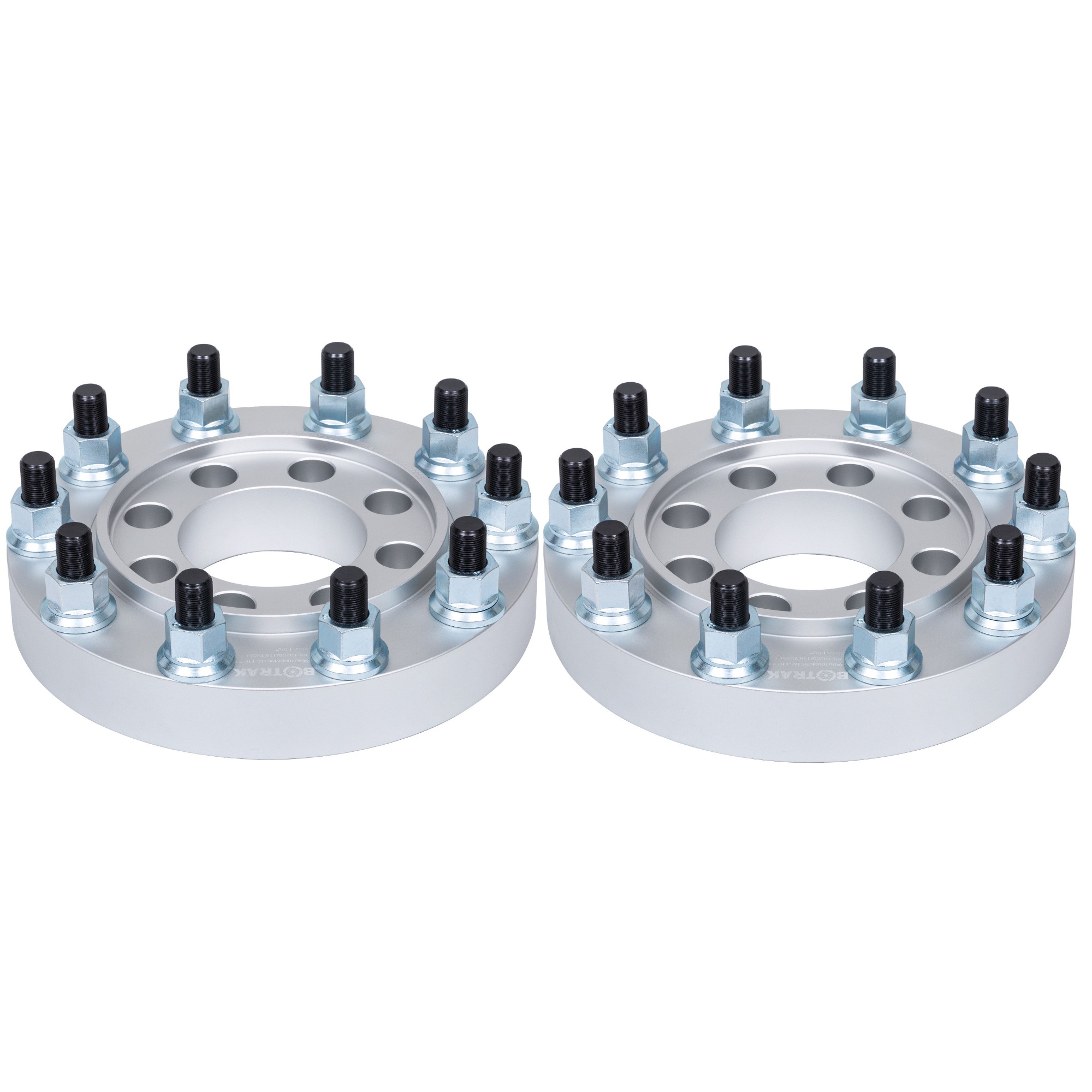 BOTRAK 8 to 10 lug 8x6.5 to 10x285 semi wheel adapters fit Chevrolet Silverado 1500 HD 2500 k2500 c3500 Avalanche 2500 gmc sierra 3500HD