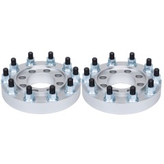 BOTRAK 8 to 10 lug 8x6.5 to 10x285 semi wheel adapters fit Chevrolet Silverado 1500 HD 2500 k2500 c3500 Avalanche 2500 gmc sierra 3500HD