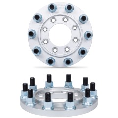 BOTRAK 8 to 10 lug 8x6.5 to 22.5" 24.5" 10x285 semi wheel spacer adapter fit dodge ram 2500 3500 1500 Ramcharger