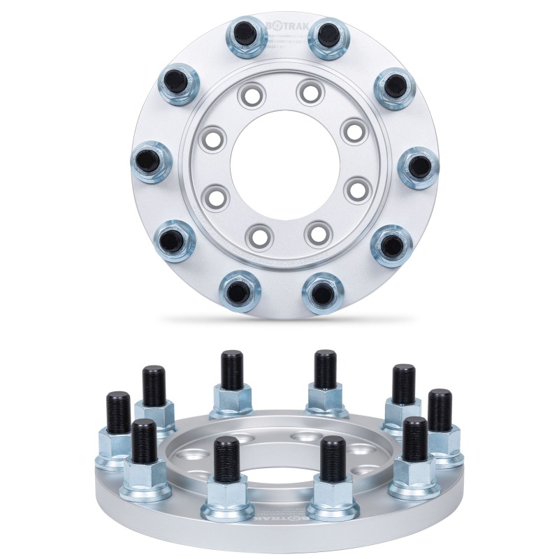 BOTRAK 8 to 10 lug 8x6.5 to 22.5" 24.5" 10x285 semi wheel spacer adapter fit dodge ram 2500 3500 1500 Ramcharger