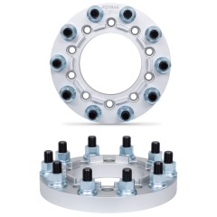 BOTRAK 10 to 10 Lug 10x225 to 10x285 22.5" 24.5" Rim Truck Wheel Adapters for ford F450 F550 Super Duty