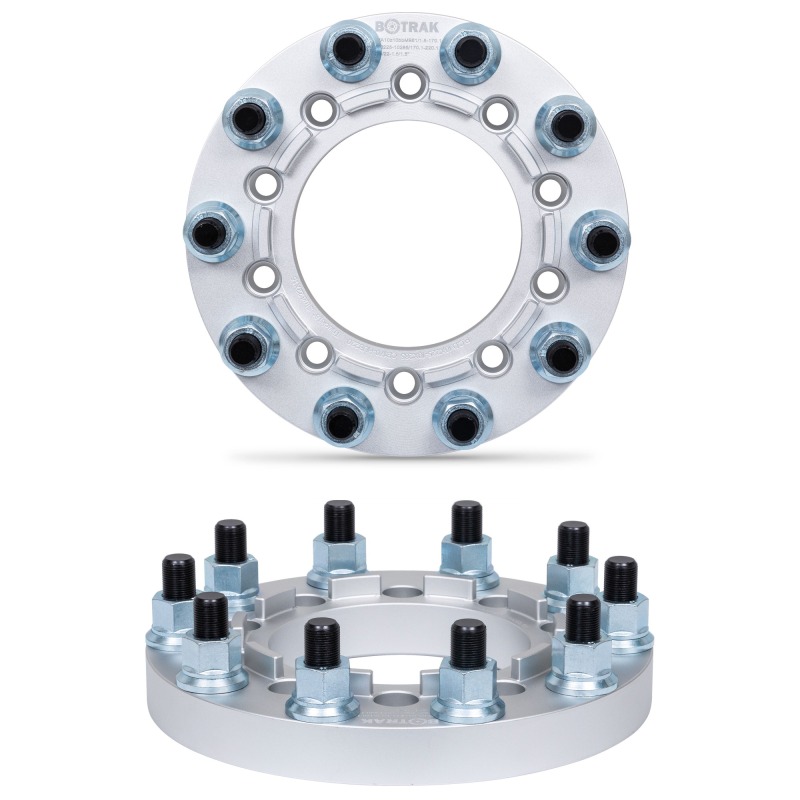 BOTRAK 10 to 10 Lug 10x225 to 10x285 22.5" 24.5" Rim Truck Wheel Adapters for ford F450 F550 Super Duty