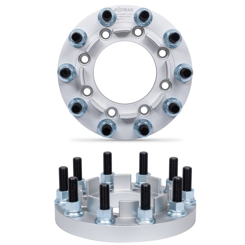 BOTRAK 8 to 10 Lug 8x210 to 10x285 Dually Wheel Adapters for gmc sierra chevy 3500HD
