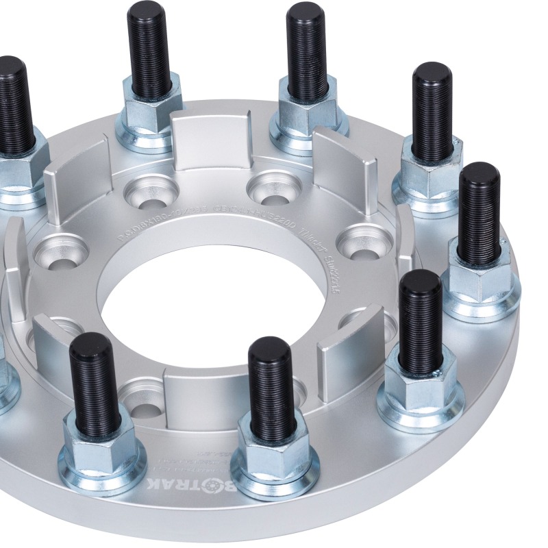 BOTRAK 8 lug to 10 lug 8x180 to 10x285 alloy dually wheel adapters spacers for chevy silverado gmc 2500 3500