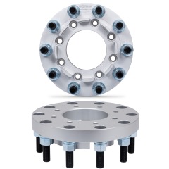 BOTRAK 8 to 10 Lug 8x200 to 10x285 22.5" 24.5" Dually Semi Wheel Adapters Spacers for ford F350 F450 Super Duty 4x4