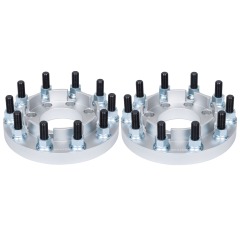 BOTRAK 8 lug to 10 lug 8x180 to 10x285 alloy dually wheel adapters spacers for chevy silverado gmc 2500 3500