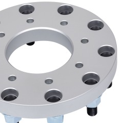 BOTRAK 8 to 10 lug 8x200 to 10x285 Aluminum Wheel Spacer Adapter for ram 3500 4000 ford F450 F350 Single Wheel