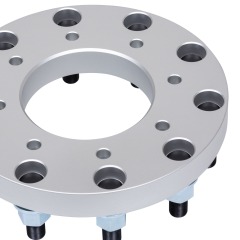 BOTRAK 8 to 10 Lug Forged T6 6061 8x210 to 10x285 Semi Truck Wheel Spacers Adapters for gmc sierra chevrolet 3500 Heavy Duty