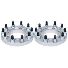 BOTRAK 8 to 10 Lug Forged T6 6061 8x210 to 10x285 Semi Truck Wheel Spacers Adapters for gmc sierra chevrolet 3500 Heavy Duty