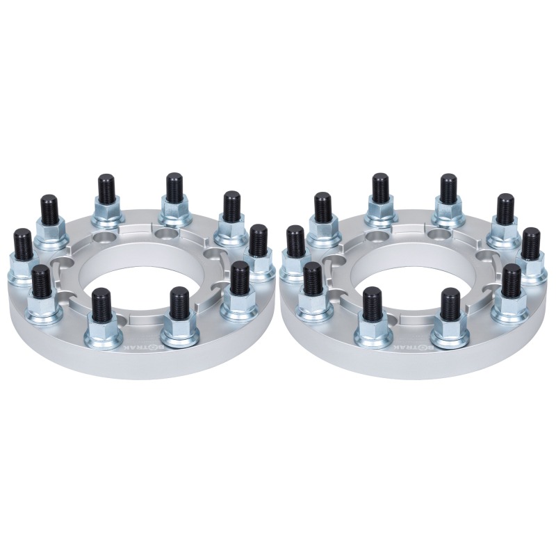 BOTRAK 8 to 10 Lug Forged T6 6061 8x210 to 10x285 Semi Truck Wheel Spacers Adapters for gmc sierra chevrolet 3500 Heavy Duty