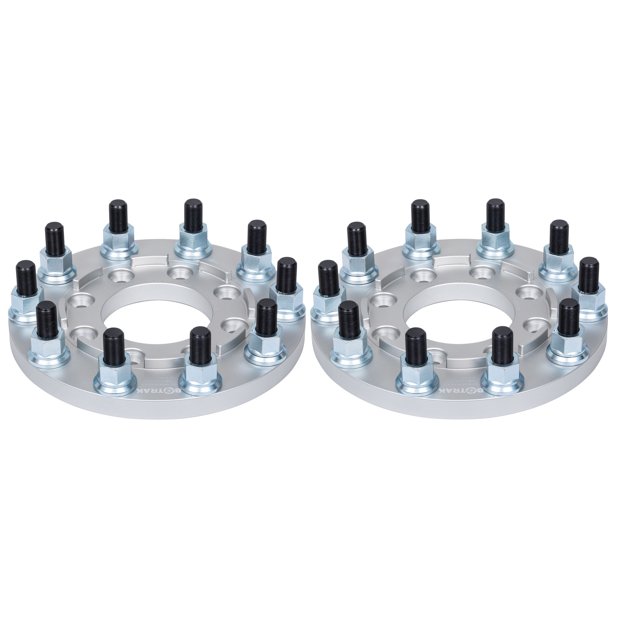 BOTRAK 8 to 10 lug 8x180 to 10x285 Wheel Spacer Adapter for GMC Sierra 2500HD Chevrolet Silverado 2500 Semi Truck Rims 22.5" 24.5"