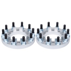 BOTRAK 10 Lug 10x225 to 10x285 22.5" 24.5" Forged Aluminum Wheel Spacer Adapter for ford F450 F550 ram 4500 5500 Dually