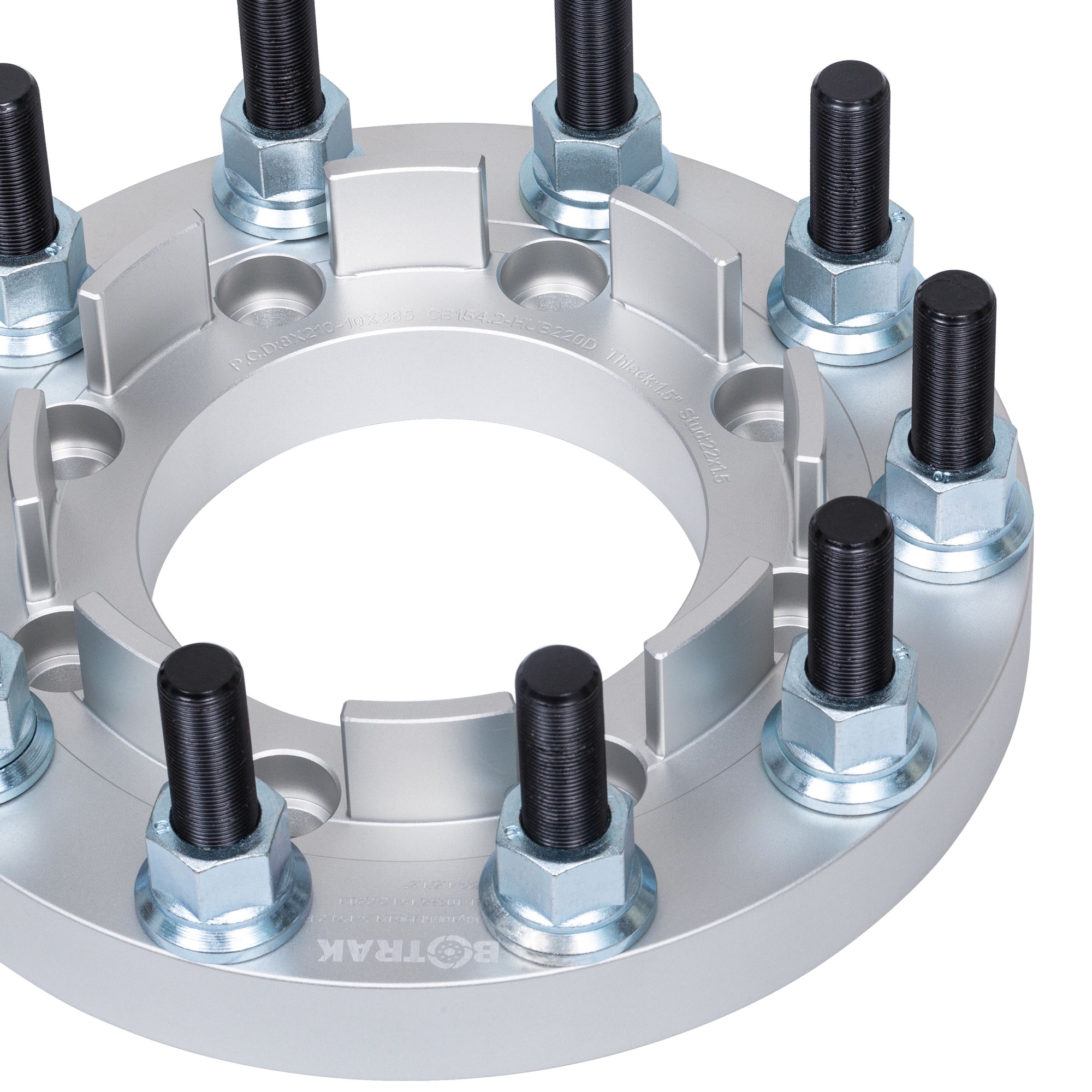 BOTRAK 8 to 10 Lug 8x210 to 10x285 Dually Wheel Adapters for gmc sierra chevy 3500HD