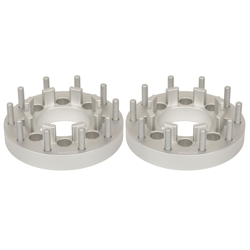 BOTRAK 8 Lug to 10 Lug 8x6.5 to 10x225 Dual Wheel Adapters for Chevrolet R2500 Suburban Silverado 3500 Classic GMC Sierra