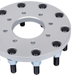 BOTRAK 8 lug to 10 lug 8x180 to 10x285 alloy dually wheel adapters spacers for chevy silverado gmc 2500 3500