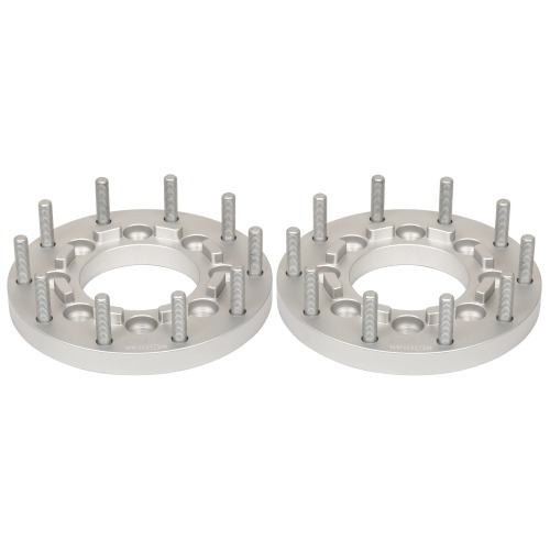 BOTRAK 8 to 10 Lug 8x6.5 to 10x225 19.5" Rims Semi Wheel Spacers Adapters for gmc Sierra 2500HD 3500HD Chevrolet Silverado