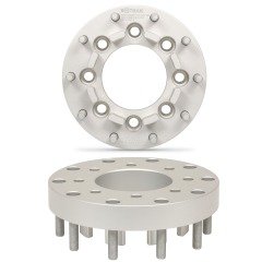 BOTRAK 8 Lug to 10 Lug 8x6.5 to 10x225 Dual Wheel Adapters for Chevrolet R2500 Suburban Silverado 3500 Classic GMC Sierra