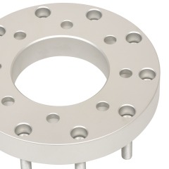 BOTRAK 8 to 10 Lug 8x170 to 10x225 19.5" Rim Semi Truck Wheel Spacers Adapters for ford F250 F350 Single Wheel