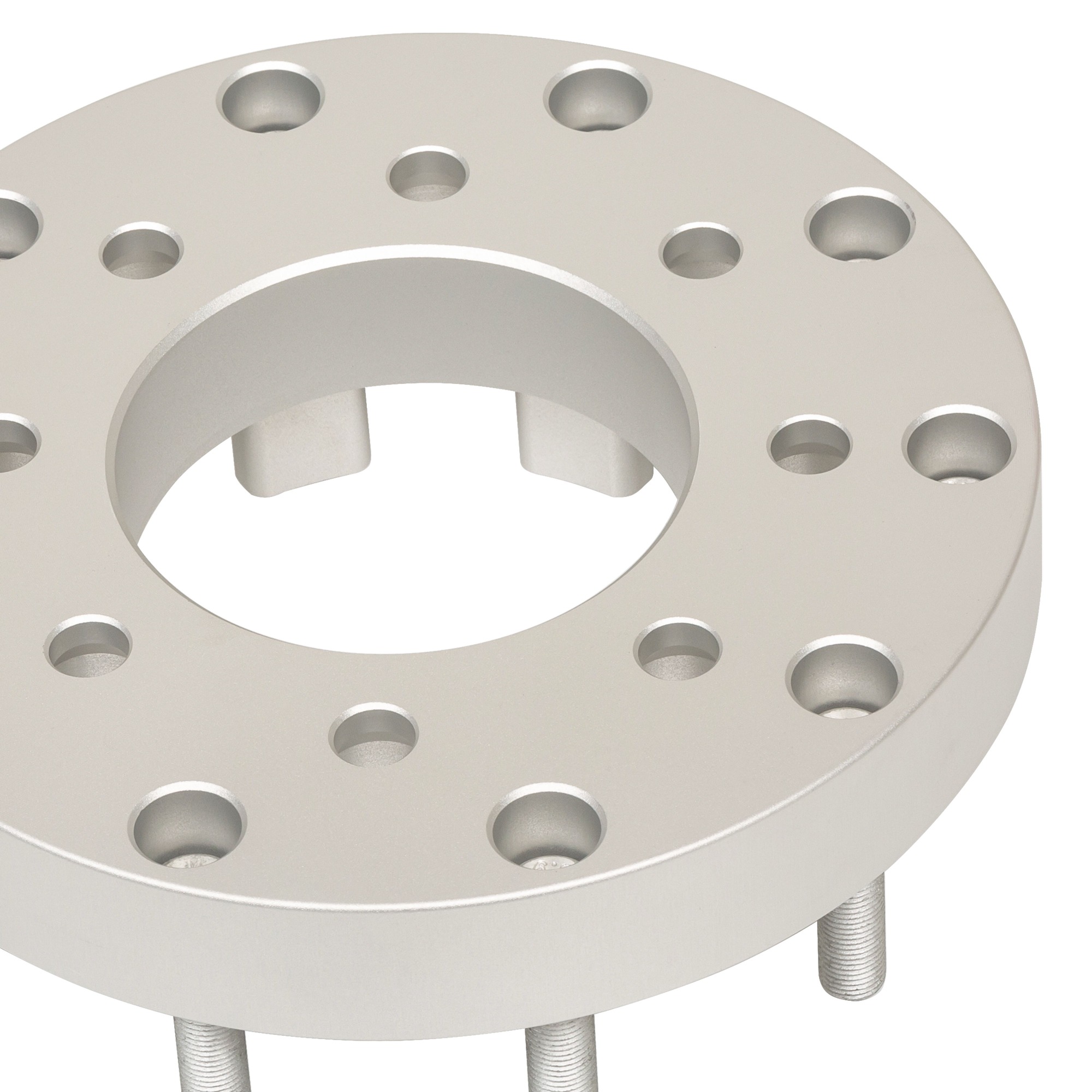 BOTRAK forged t6 6061 8x6.5 to 10x225 8 to 10 Lug Wheel Adapter for dodge ram 2500 3500 Dually