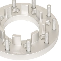 BOTRAK 8x180 to 10x225 Forged Dually Wheel Spacer Adapter 8 to 10 Lug for GMC Sierra Chevy Silverado 2500 3500