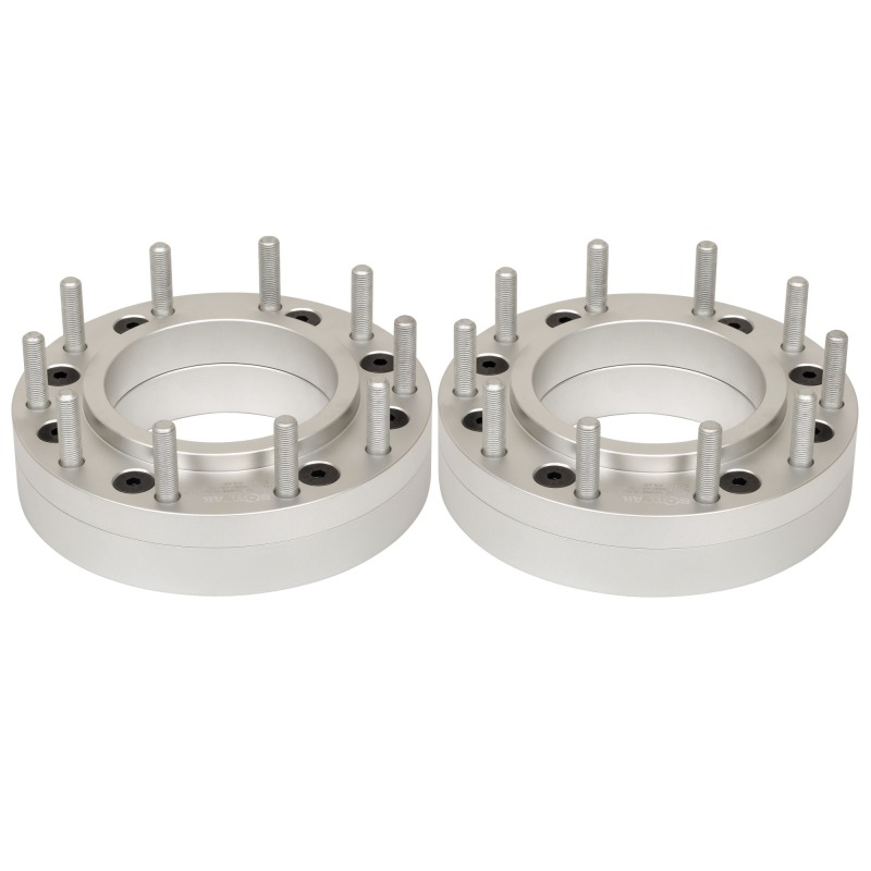 BOTRAK DWA 8 to 10 Lug 2.25 Inch 8x200 to 10x225 19.5" Rim Semi Wheel Adapter Spacer for ford F350 F450 Ram 3500 4000