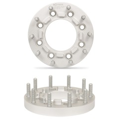 BOTRAK 8 to 10 Lug 8x180 to 10x225 Semi Aluminum Wheel Adapter Spacer for Chevrolet Silverado 2500 3500 GMC Sierra 2500HD