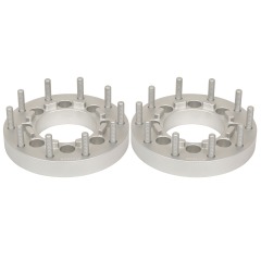 BOTRAK 8 to 10 Lug 8x170 to 10x225 19.5" Rim Semi Truck Wheel Spacers Adapters for ford F250 F350 Single Wheel