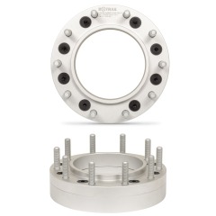 BOTRAK DWA 8 to 10 lug 2.25" 8x210 to 10x225 Semi Truck Wheel Adapter Spacer for Chevy Silverado 3500 HD GMC Sierra