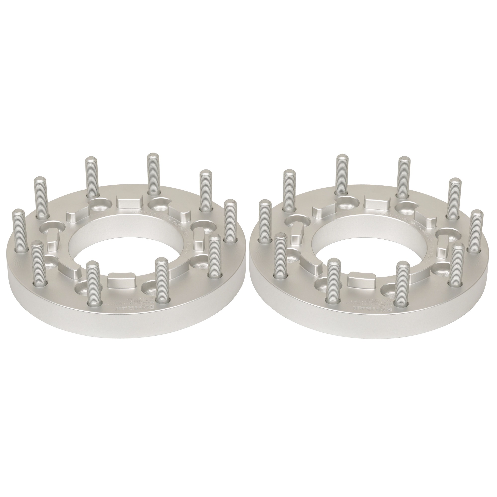 BOTRAK 8 to 10 Lug 8x180 to 10x225 Semi Aluminum Wheel Adapter Spacer for Chevrolet Silverado 2500 3500 GMC Sierra 2500HD
